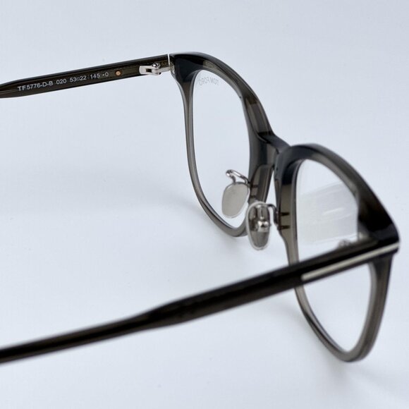 Tom Ford Men BRAND NEW Eyeglasses Grey Blue Block Square FT5776-D-B/O 020 - Picture 9 of 10